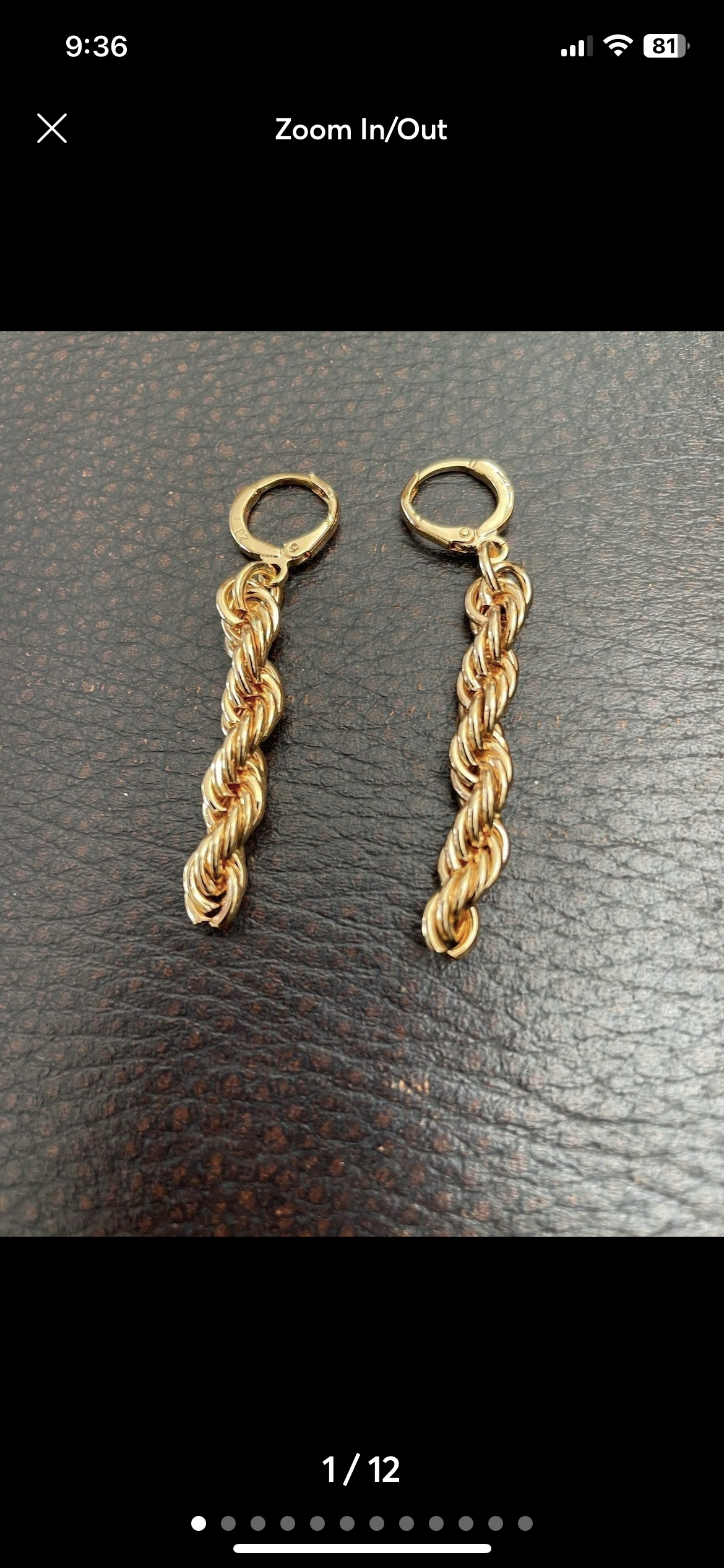 14k gold filled earrings