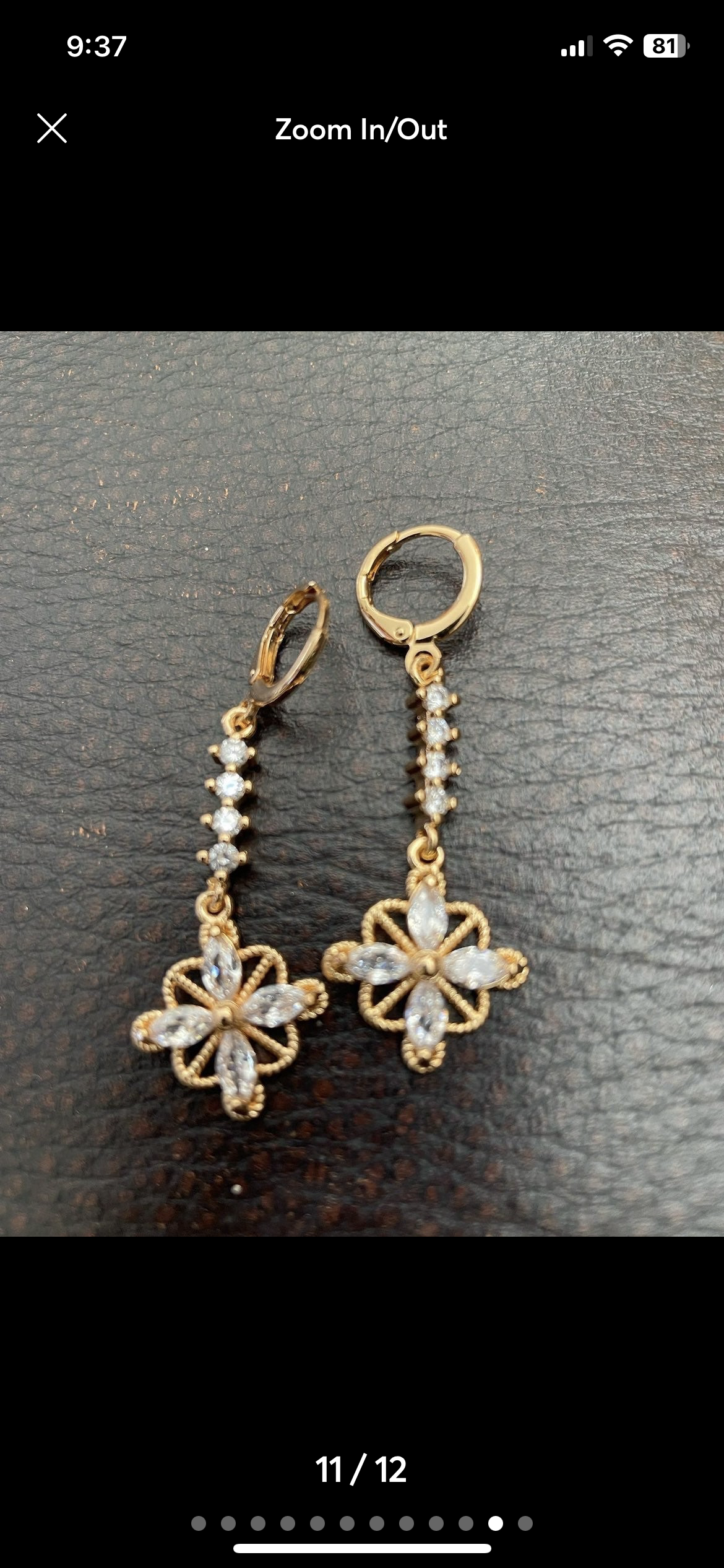 14k gold filled earrings