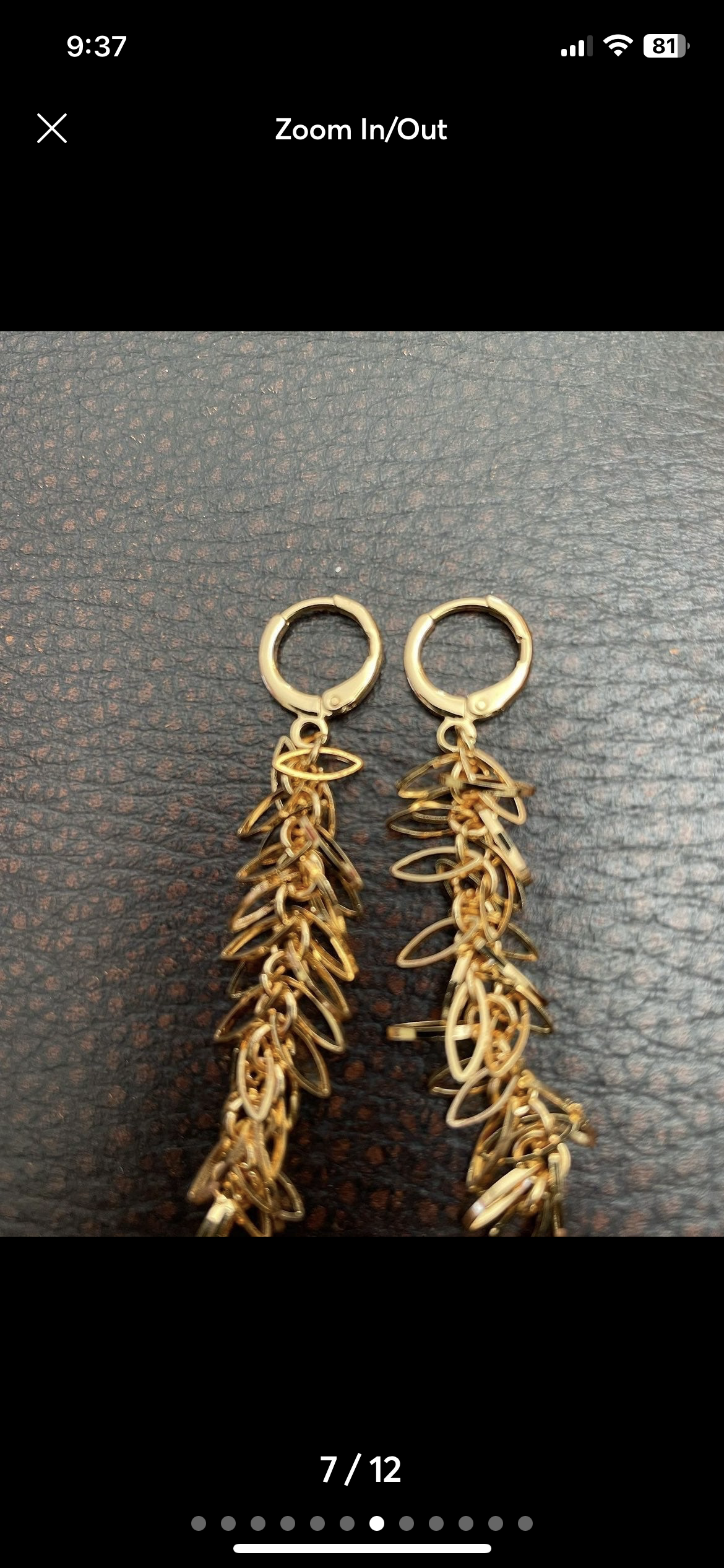 14k gold filled earrings