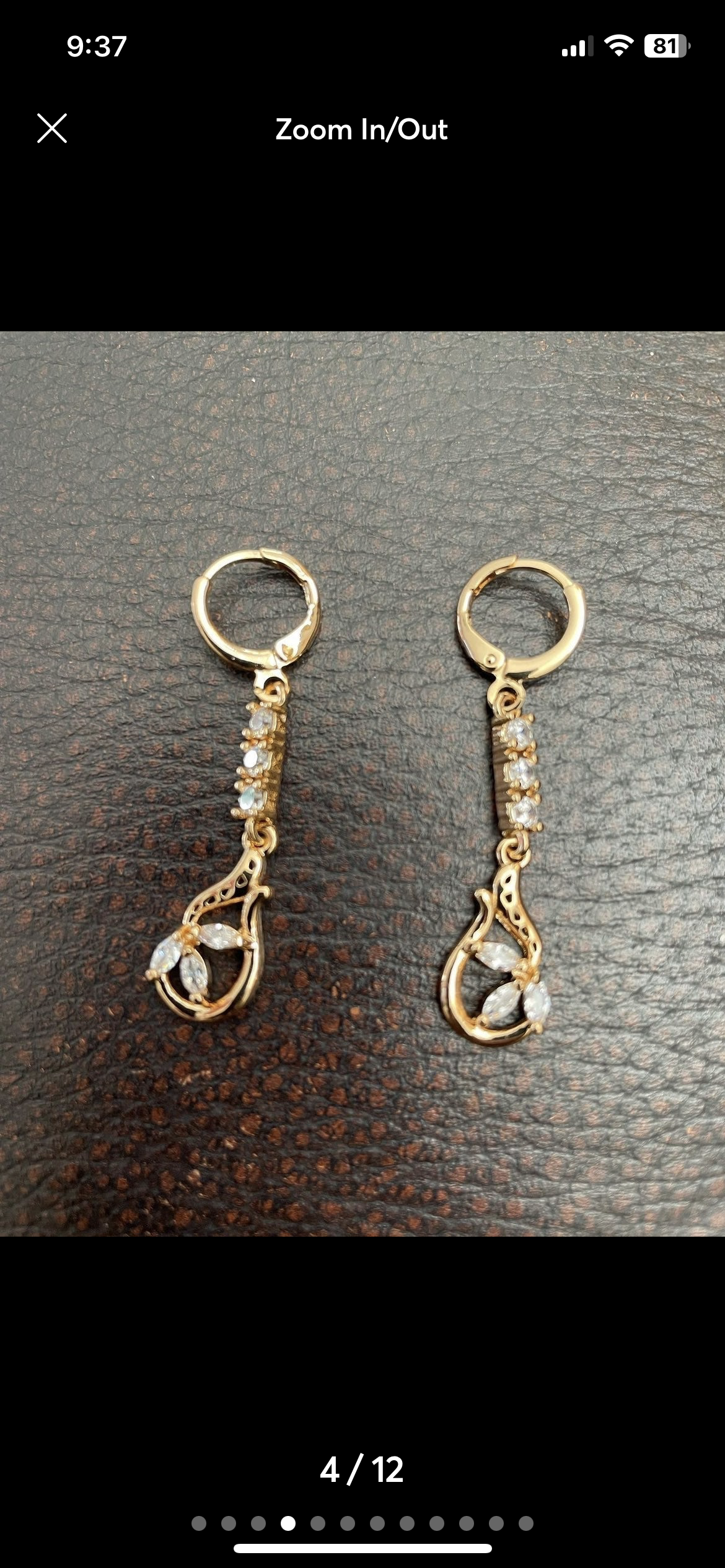 14k gold filled earrings