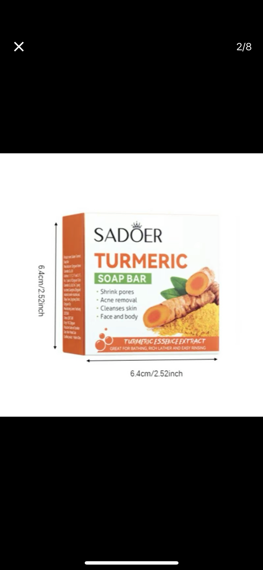 Turmeric soap